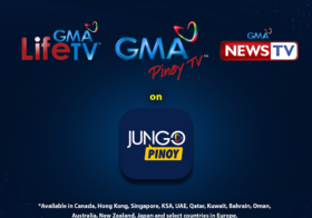 GMA Pinoy TV, GMA Life TV, and GMA News TV Now Available On Jungo Pinoy