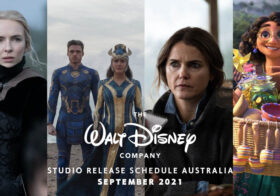 Walt Disney Australia Release Schedule: As Of September 2021