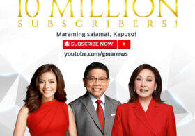 Multi-Awarded Broadcast News Organization GMA News Marks Another Digital Milestone With 10 million Subscribers On YouTube