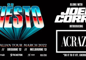ACRAZE To Join TIËSTO And Joel Corry On Australian Tour This March!
