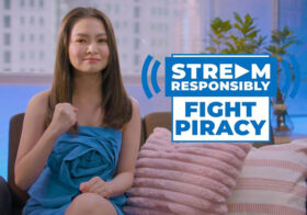GMA Star Barbie Forteza banners informative global video campaign versus piracy
